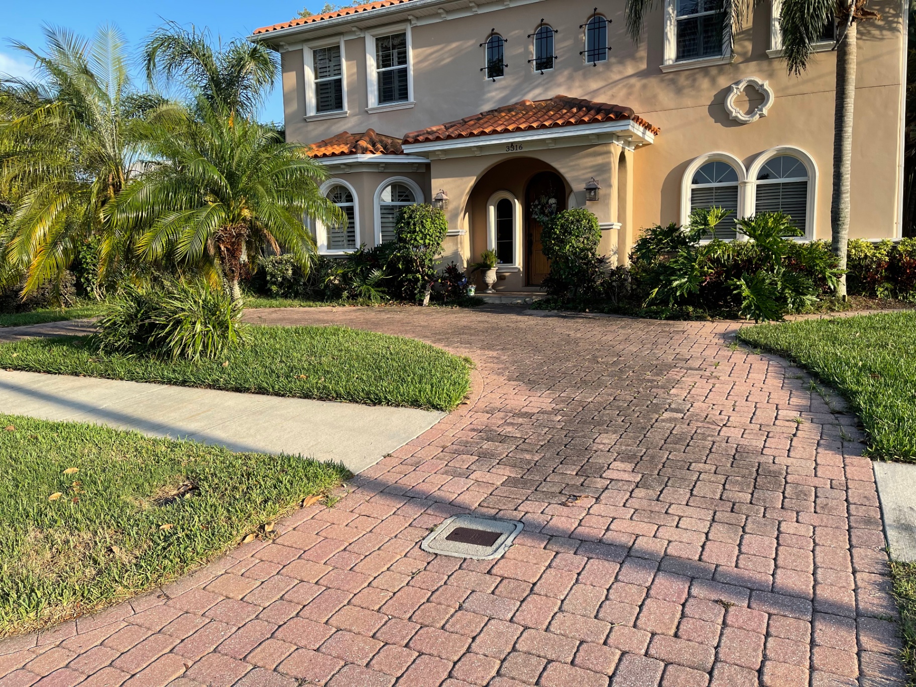 Before paver sealing